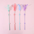 Feather Wand Set - cat tunnel toy and feather wand product photo