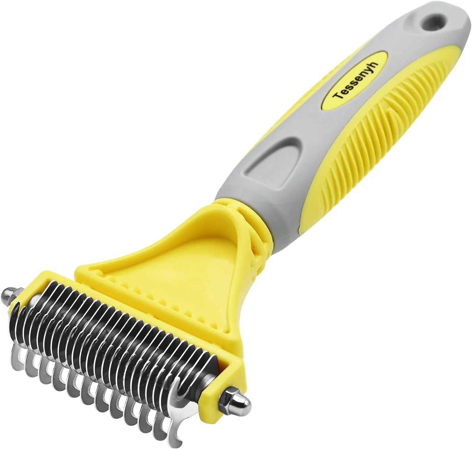 Deshedding Brush - pet grooming brush and pet nail grinder product photo