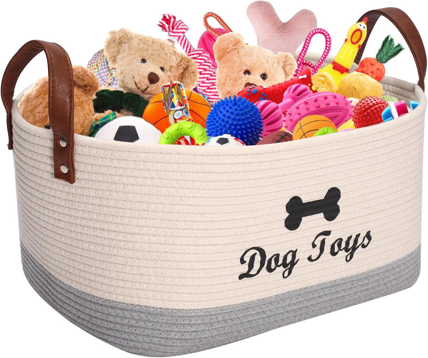 Pet Toy Storage Basket - pet gate and pet stairs product photo