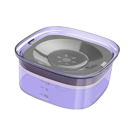 Anti-Spill Water Bowl - pet bowl and pet feeding accessory product photo