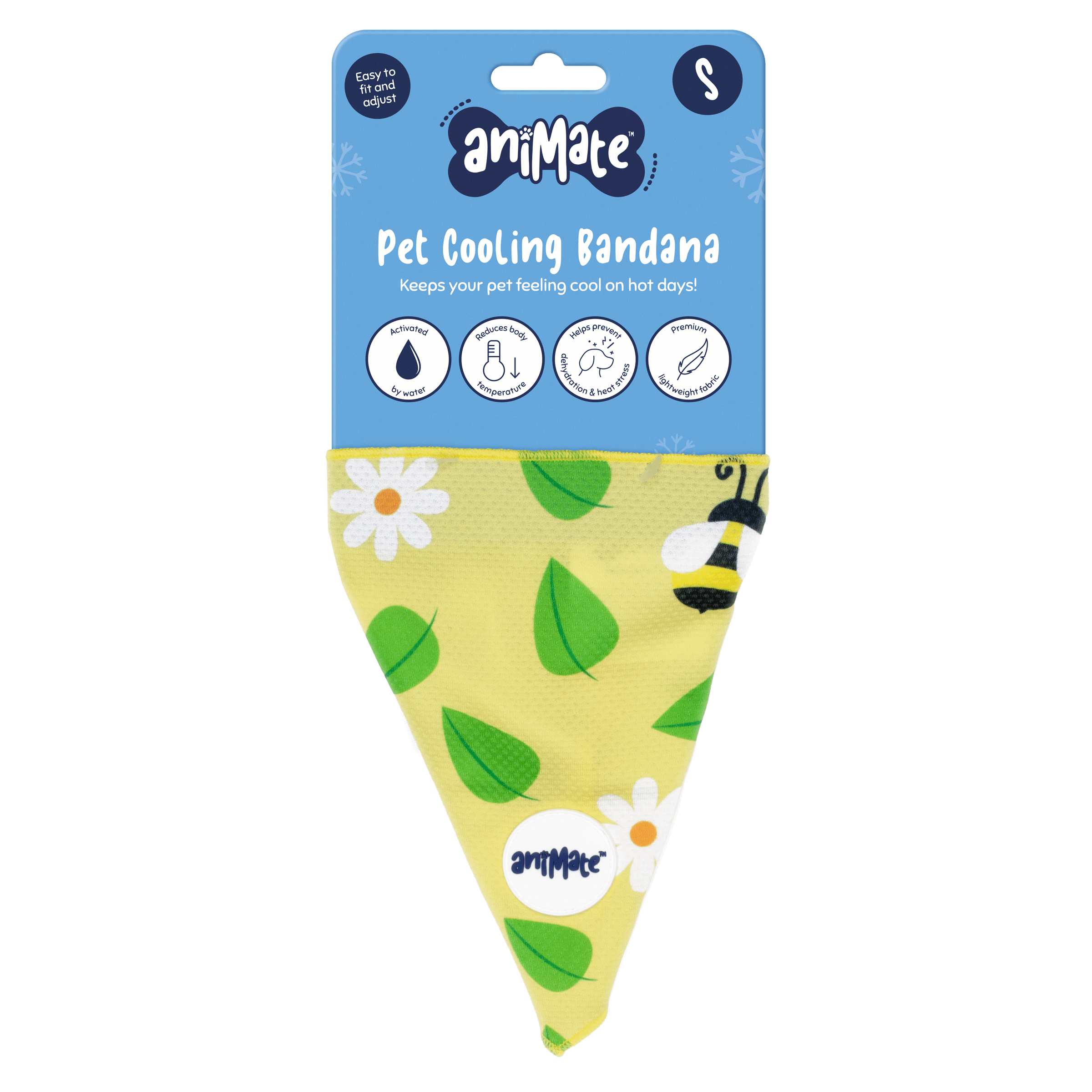 Pet Cooling Bandana - dog raincoat and dog fleece vest product photo