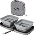 Collapsible Travel Dog Bowl - dog travel bowl and portable pet water bottle product photo