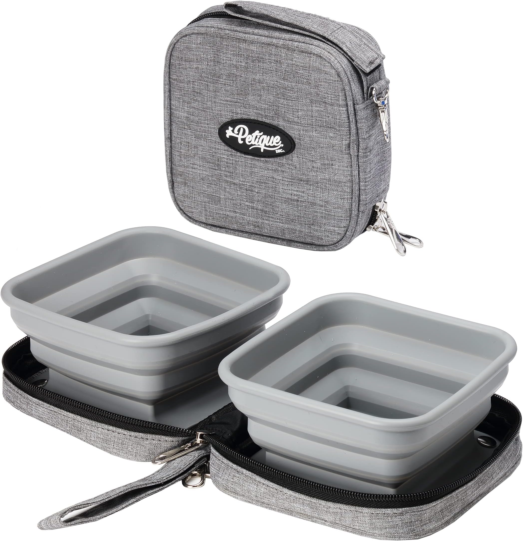 Collapsible Travel Dog Bowl - dog travel bowl and portable pet water bottle product photo