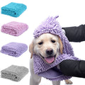 Dog Drying Towel - pet grooming brush and pet nail grinder product photo