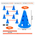 Dog Agility Cones - dog training treat pouch and clicker training kit product photo