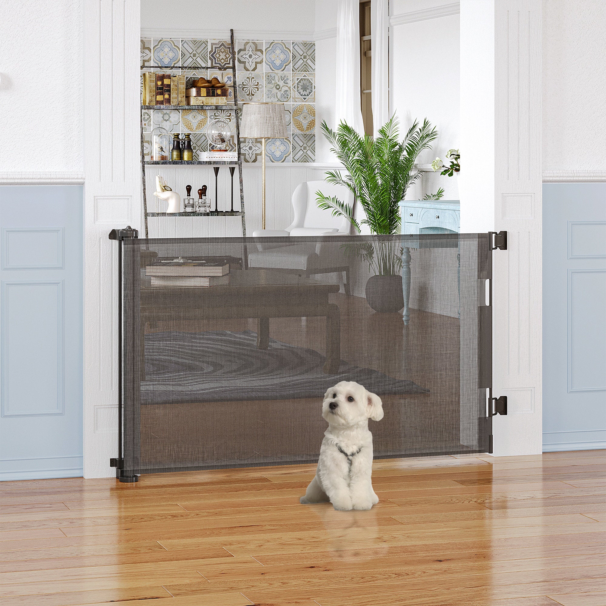 Pet Mesh Gate - pet gate and pet stairs product photo
