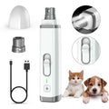 Pet Nail Grinder - pet grooming brush and pet nail grinder product photo