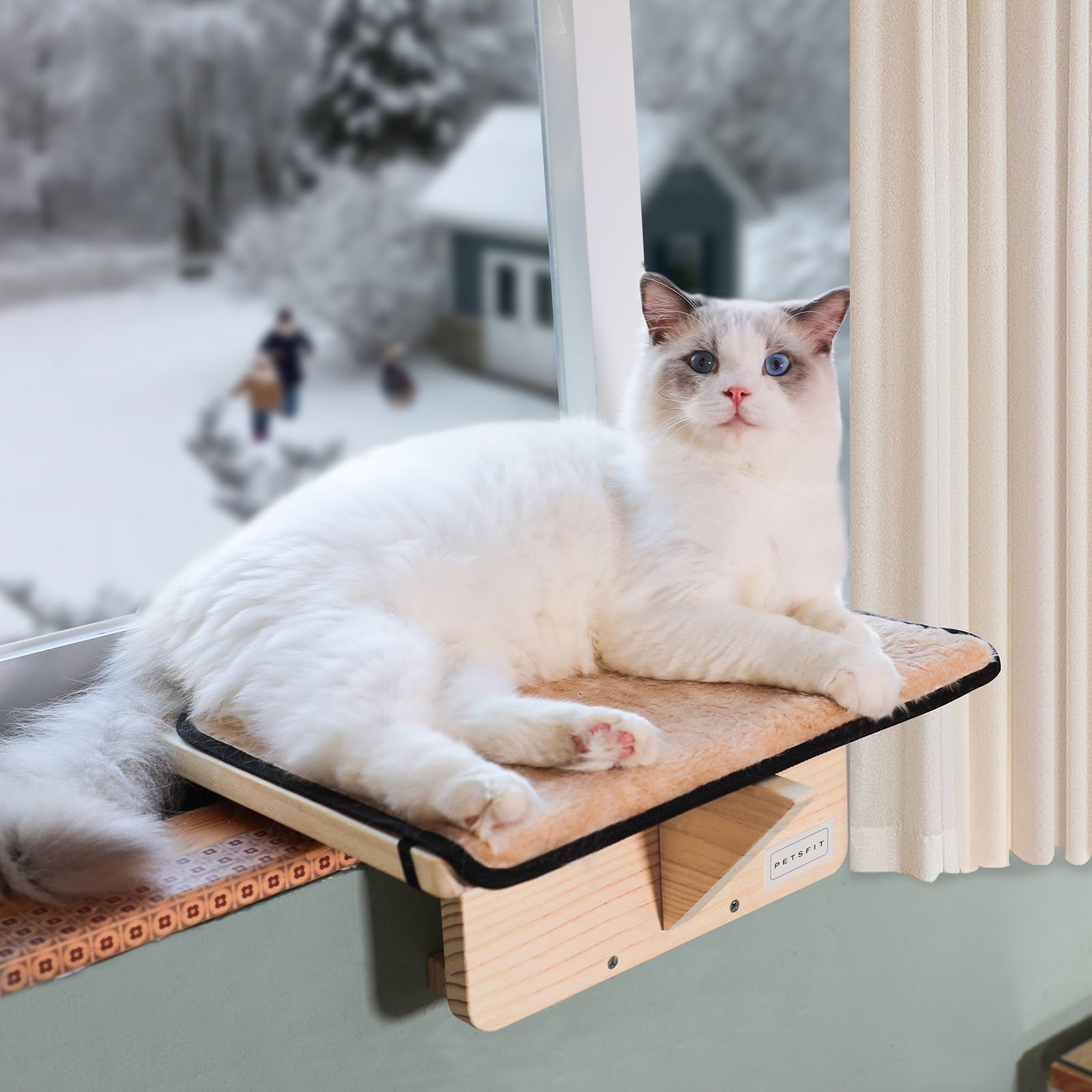 Cat Window Perch Mat - cat window perch and cat mat product photo