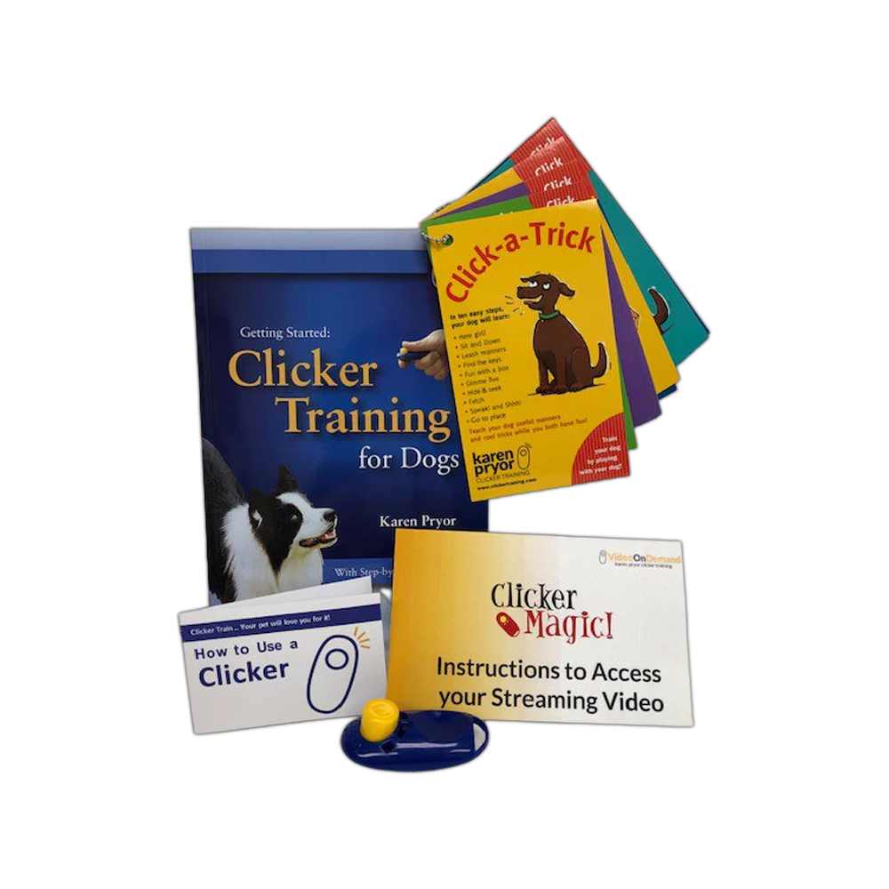 Clicker Training Kit - dog training treat pouch and clicker training kit product photo