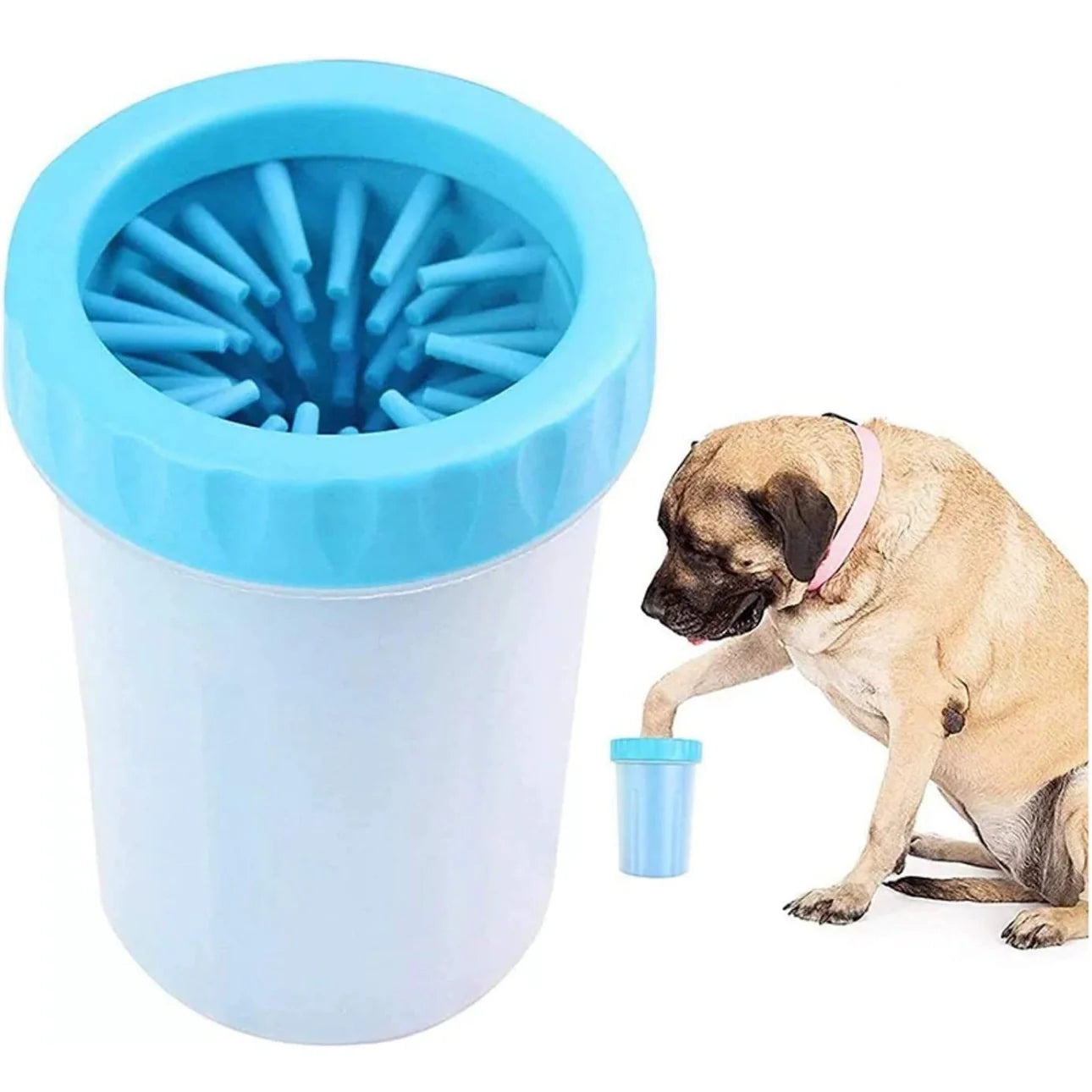 Pet Paw Cleaner Cup - pet grooming brush and pet nail grinder product photo